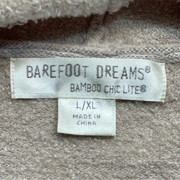 Barefoot Dreams Cardigan Womens Size L XL Bamboo Chic Lite Cocoa Ombre 436 - Picture 4 of 14
